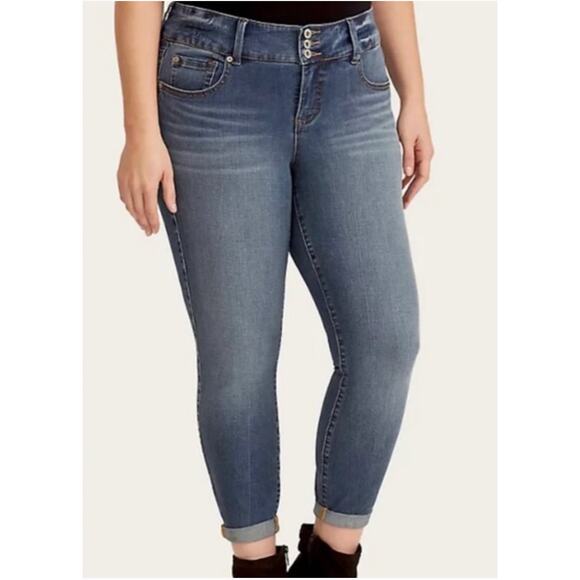 Torrid Premium Stretch Denim Ankle Jeans Size 20 - Picture 1 of 9